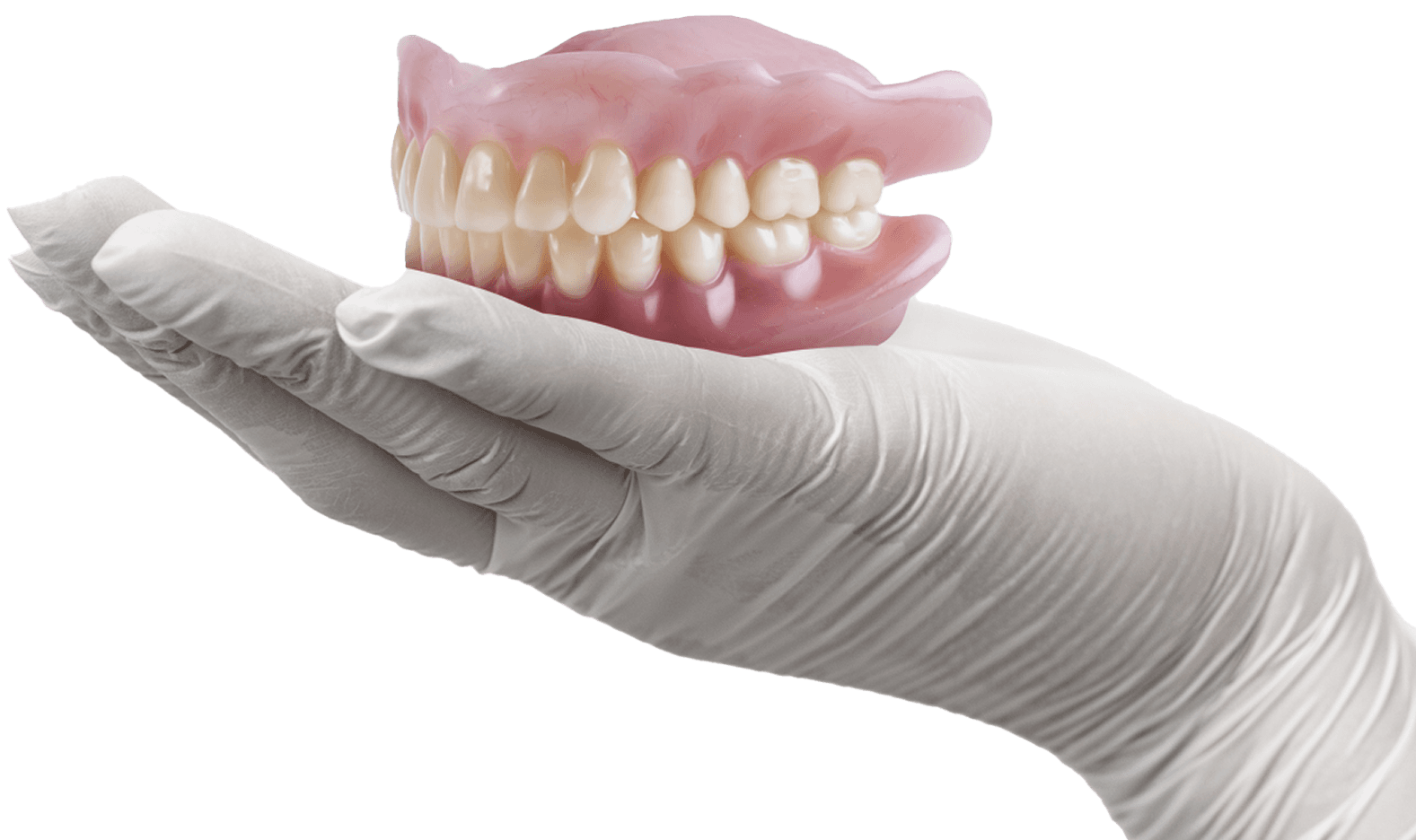 Hand mit Vollprothese